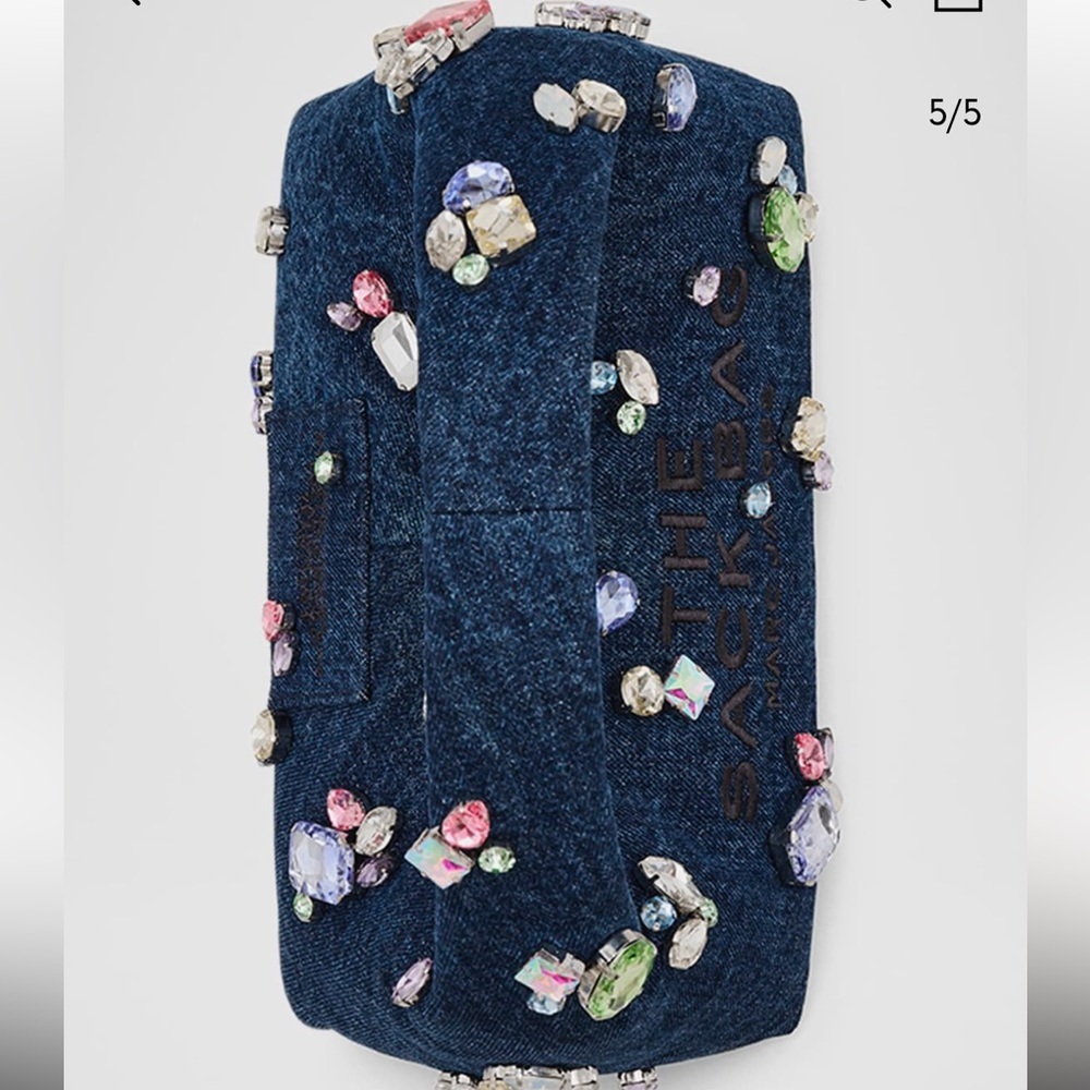 Marc Jacobs The Sack Bag in Gem Denim bag - Picture 6 of 9